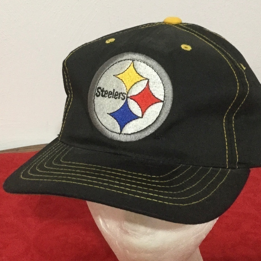 𝅺vintage Pittsburgh Steelers ANNCO Snapback Hat